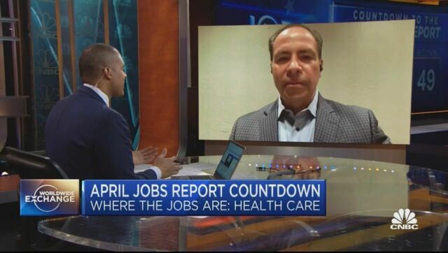 Did you catch our client, @university_hospital_newark, on @cnbc this morning? 

UH President and CEO, Ed Jimenez, joined CNBC's @frankcnbc for a segment on Worldwide Exchange. Ed shared his perspective on how the healthcare industry is addressing a sluggish economy, the continued need for staffing at all levels of hospital operations, and how AI may impact job functions in the acute care environment in the future. 

#AdAgency #advertising #cnbc #interview #healthcare #pr #publicrelations